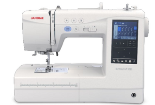 Janome Memory Craft 1000 Sewing and Embroidery Machine