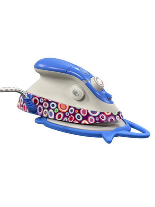 Kaffe Fassett Limited Edition Oliso M3 Pro Mini Project Iron with Tin