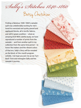 Moda Sally's Stitches Mini Charm Pack 42pcs