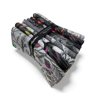 Tula Pink Greywork Feature Print FQ Bundle