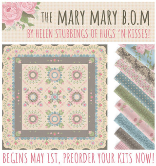 The Mary Mary BOM Fabric Kit - PreOrder Now Arriving May 2026