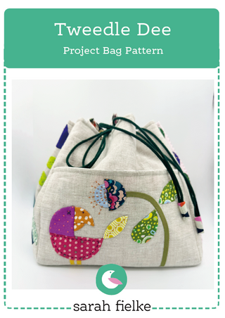Tweedle Dee Project Bag Pattern by Sarah Fielke