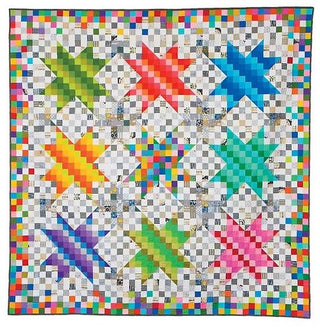 Paint by Numbers Quilt Pattern by Sarah Fielke