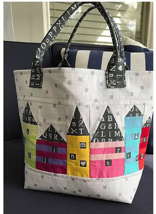 The Little City Tote Bag Pattern by Sarah Fielke