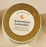 Natual Soy Wax Thread Conditioner by Sarah Fielke Assorted Scents ea