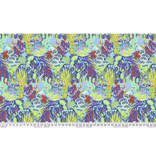 Tula Pink Floral Reef Marine PWTP264 per mtr - Pre- Order arriving April May 2026