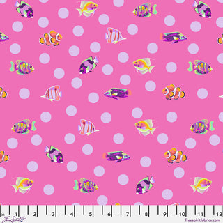 Tula Pink Floral Reef PWTP268.Delphine per mtr - Pre-Order arriving April May 2026  