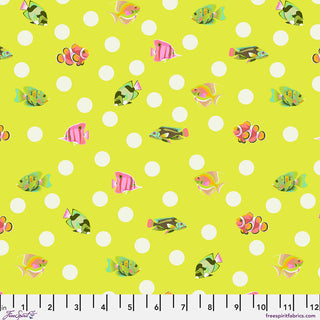 Tula Pink Floral Reef PWTP268.Seagrass per mtr - Pre- Order arriving April May 2026