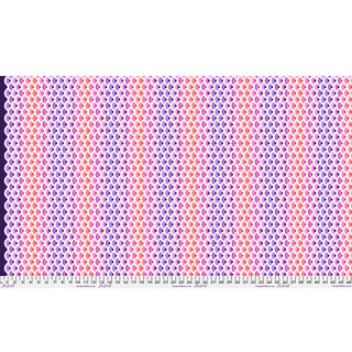 Tula Pink Floral Reef PWTP269.Ultraviolet per mtr - Pre- Order arriving April May 2026