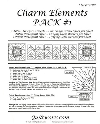 Cham Elements Pack 1 by Quiltworx