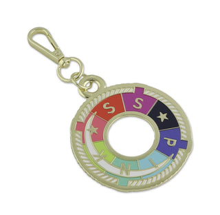 SS Pink Deep Dive Bag Charm by Tula Pink Sallie Tomato 