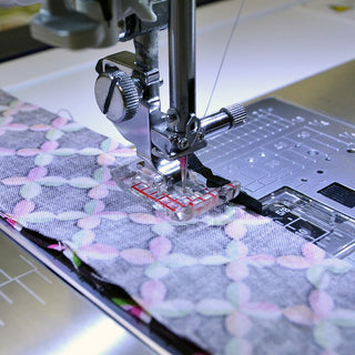 Janome Clear View Quilting Foot and Guide Set 7mm BP