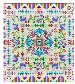 Homeward Bound Quilt Pattern Book with Instructional Videos by Sarah Fielke