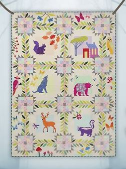 Big Woods Quilt Pattern Book with Instructional Videos by Sarah Fielke