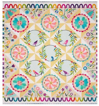 Rainy Days and Sun Rays Quilt Pattern Book with Instructional Videos by Sarah Fielke