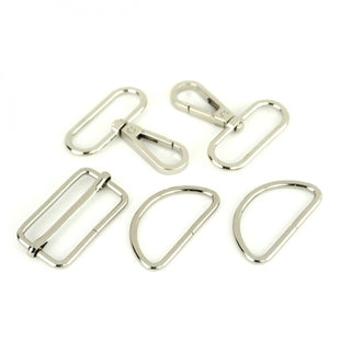 Sallie Tomato Basic Hardware Set Nickel 1.5"