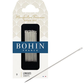 Needles Bohin Sharps size 9 (20 needles)