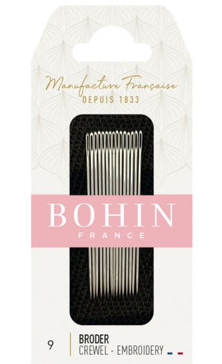 Bohin Embroidery Needles size 9