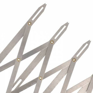 Button Expanding Gauge Silver (8 button)