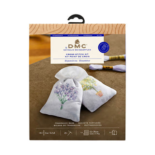 DMC Designer Cross Stitch Kit - Nathalie Weinzaepflen - Lavender