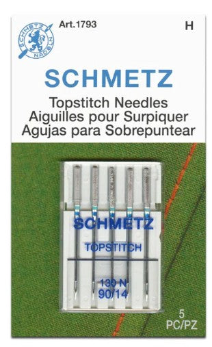 Schmetz Topstitch Needles 90/14 x 5