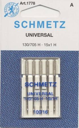 Schmetz Universal Needles 100/16 Pk 5