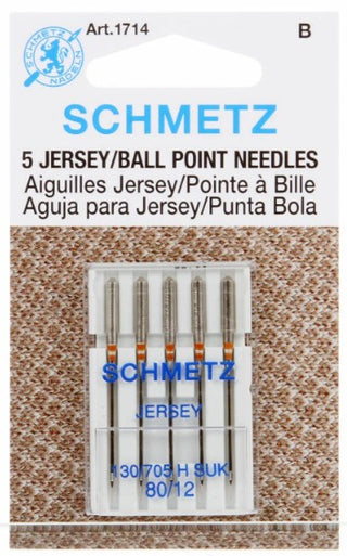 Schmetz Ballpoint Needles 80/12 PK5