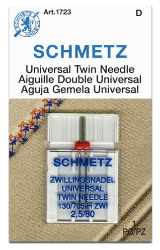 Schmetz Twin Needle 2.5mm 80/12