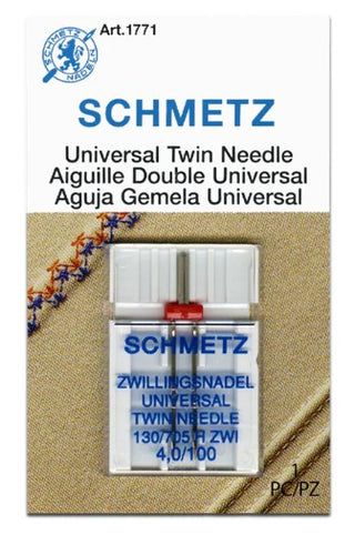 Schmetz Twin Needle 4.0mm 100/16 