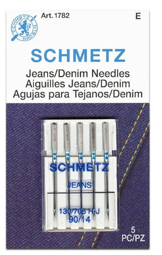 Schmetz Jeans Needles 90/14 PK 5