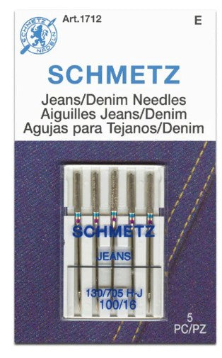 Schmetz Jeans Needles 100/16 PK5