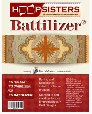 Hoopsisters Battilizer Wadding 60cm x 5m