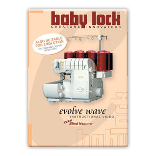BabyLock DVD Evolve Wave Instructional also suitable for Accolade & Evolution