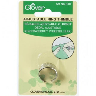 Clover Adjustable Ring Thimble