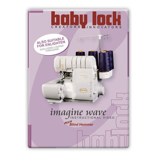 BabyLock DVD Imagine Wave Instructional also suitable for Enlighten