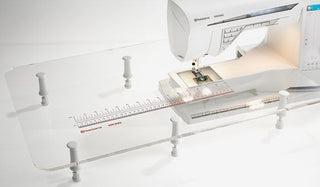 Husqvarna Viking Extension Table Quilters Clear Perspex (Opal Sapphire Topaz Ruby DIamond)