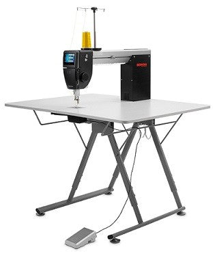 Bernina Q20 and Adjustable Foldable Table