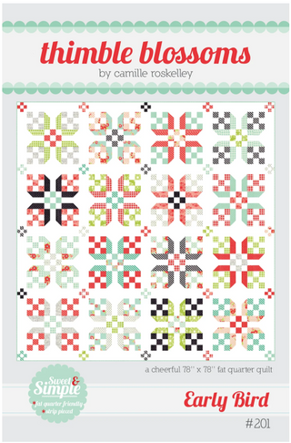 Thimbleblossoms Early Bird Quilt Pattern