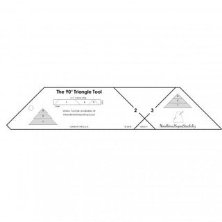 90 Degree Triangle Template by Needle in a Haystack 