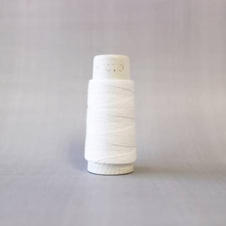 Sashiko Thread - Cosmo Hidamari Sashiko Solid Thread 30 Meters Snow White
