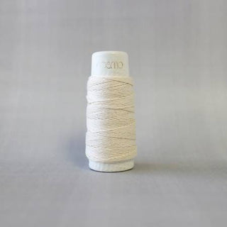 Sashiko Thread - Cosmo Hidamari Sashiko Solid Thread 30 Meters Pearl White