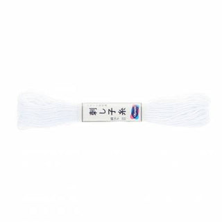 Sashiko Thread - Olympus Sashiko Thread Skein 20m White