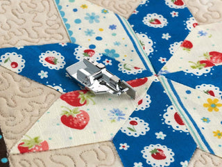 Brother F057 1/4" Piecing Foot with Guide - All Models