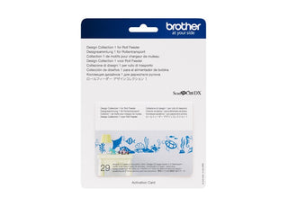 Brother Scan N Cut Design Collection 1 for Roll Feeder CADXRFDP01