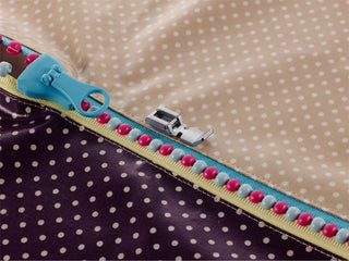 Brother F079AP Narrow Zipper Foot - All Models (Except FS & Mechanical)