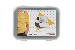 Bernette Overlocker Cover Sewing Feet Set 8pcs - b42/b48/b62/b68