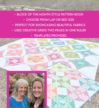 Bedazzled Quilt Pattern Booklet by Pam & Nicky Quilts