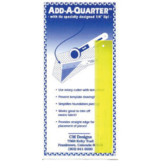 Add a Quarter Ruler 6" by CM Designs