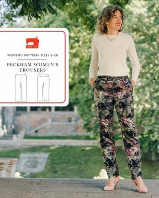 Peckham Women's Trousers Pattern by Liesl and Co