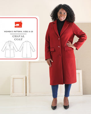 Chaval Coat Pattern by Liesl and Co
